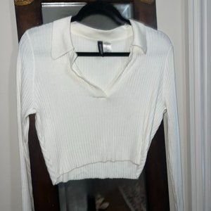 Express Knit Collared top
